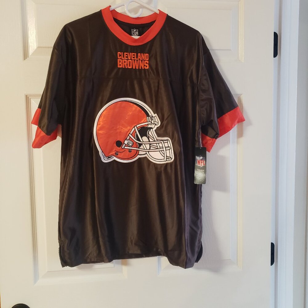 Cleveland Browns NFL Team Apparel Jersey Size Medium Embroidered New with Tags